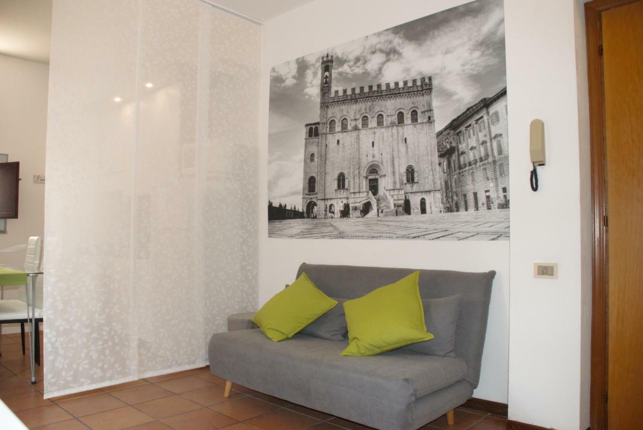 Ferienwohnung Happy House - Quartiere Monumentale Gubbio Exterior foto