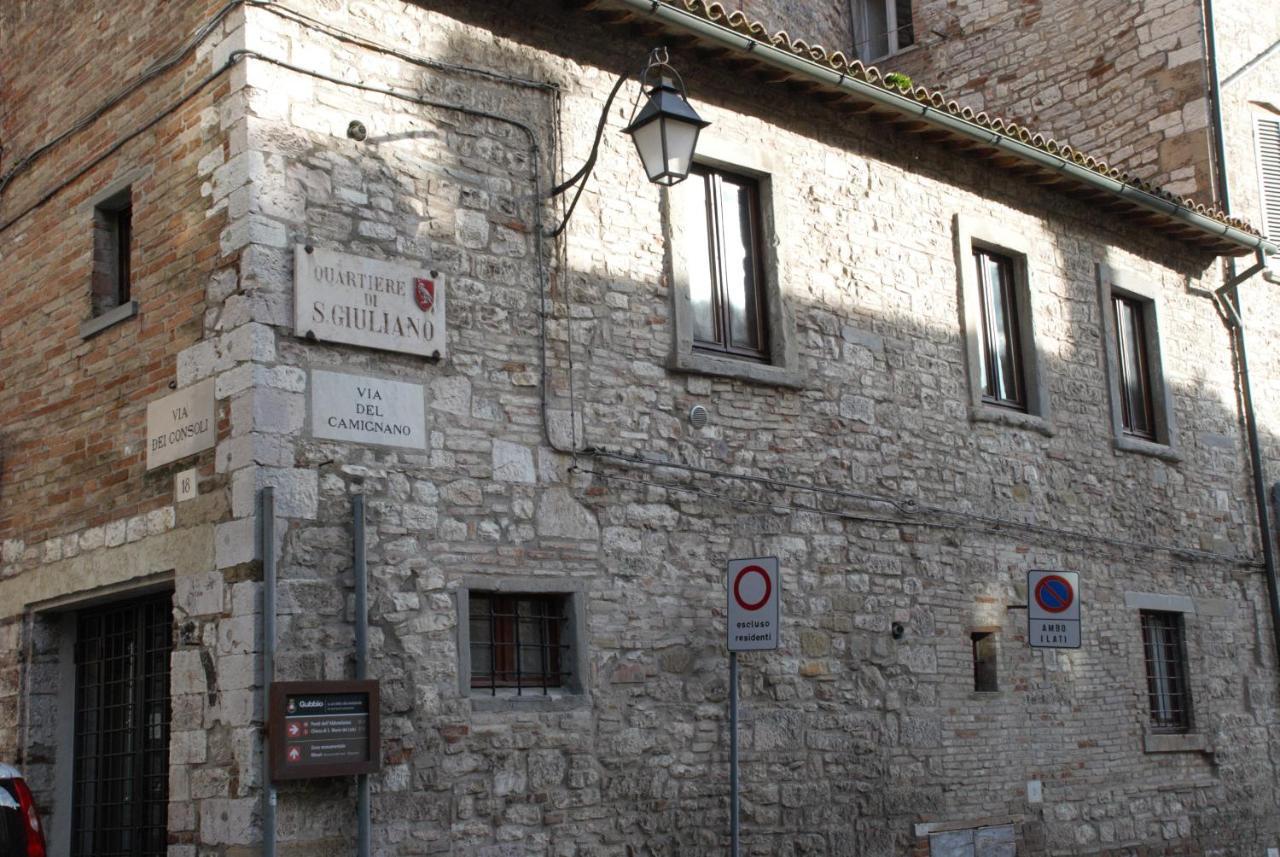 Ferienwohnung Happy House - Quartiere Monumentale Gubbio Exterior foto