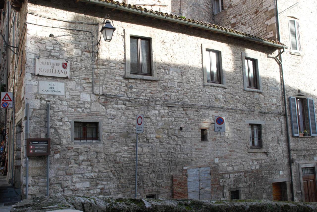 Ferienwohnung Happy House - Quartiere Monumentale Gubbio Exterior foto
